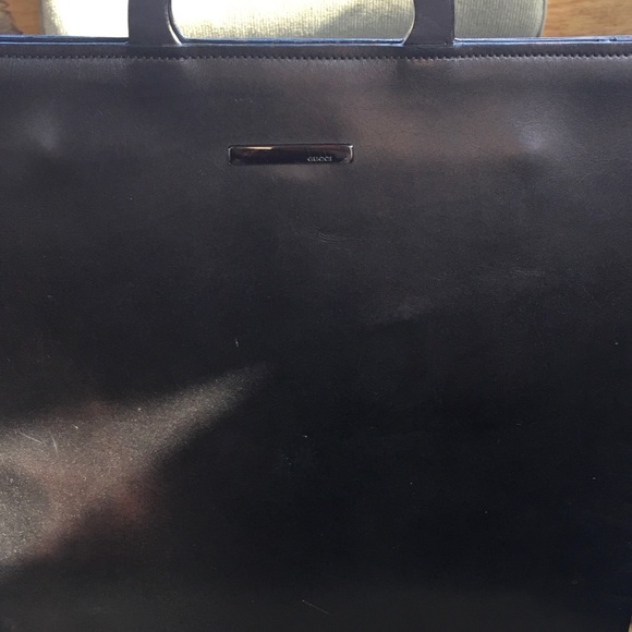 Gucci rare Flat leather Tote - Picture 5 of 8